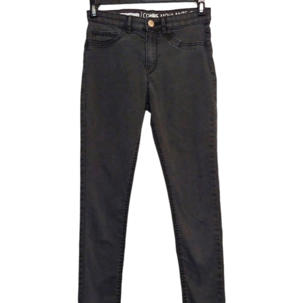 H&M Girls Kids Black Skinny Fit Casual Jeans Size 11-12